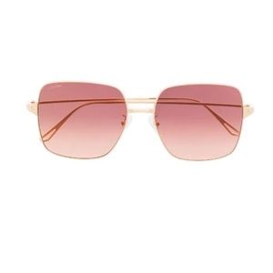 Cartier Eyewear oversized-frame sunglasses new used twice